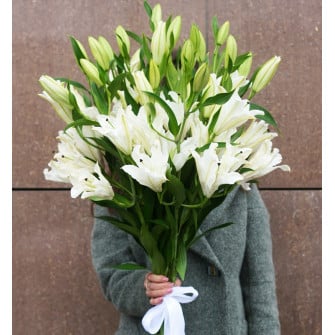 Букет из лилий "Нежность"