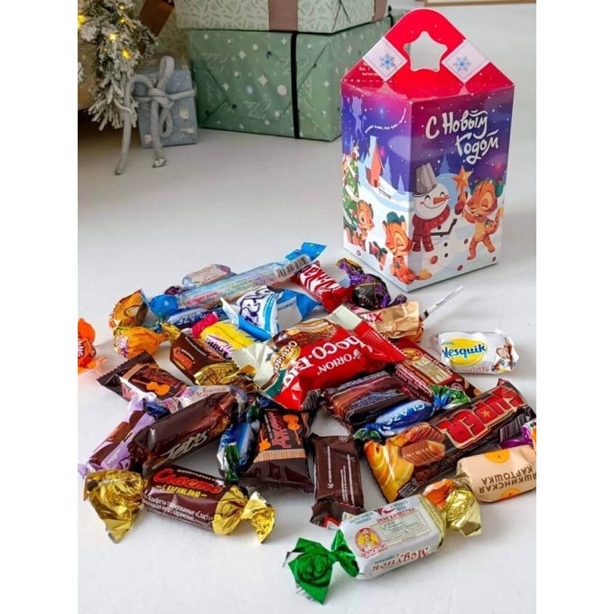 Новогодний мешочек конфет